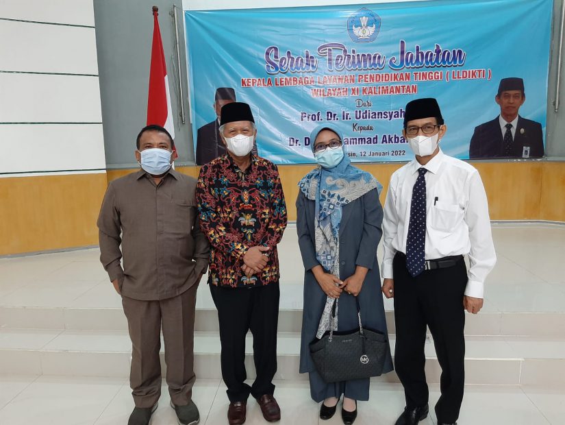 Serah Terima Jabatan Kepala LLDIKTI Wilayah XI Kalimantan